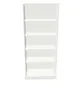 Regał biurowy EASY SPACE CABINET O 5-OH 80cm biały na książki I sklep meblowy MIRAT.