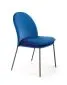 Krzesło K443 VELVET granatowe do jadalni i salonu | MIRAT. styl GLAMOUR, LOFT