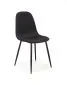 Krzesło K449 czarne do jadalni i salonu | MIRAT. w stylu LOFT kolekcja