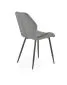 Krzesło K453 VELVET szare do jadalni i salonu w stylu glamour | MIRAT. w stylu GLAMOUR, LOFT kolekcja