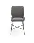 Krzesło K454 VELVET szare na metalowych nogach | MIRAT. styl LOFT
