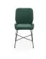 Krzesło K454 VELVET ciemnozielone na metalowych nogach | MIRAT. styl LOFT