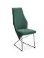 Krzesło K485 VELVET ciemnozielone na metalowych nogach | MIRAT. w stylu LOFT kolekcja