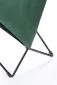 Krzesło K485 VELVET ciemnozielone na metalowych nogach | MIRAT. w stylu LOFT kolekcja