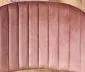 Krzesło K499 VELVET różowe ze złotymi nogami I sklep meblowy MIRAT. styl GLAMOUR