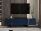 Szafka RTV GRANT 180cm granatowy mat glamour I sklep meblowy MIRAT. styl GLAMOUR