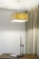 Lampa wisząca KWADRO LEN 001-40w20 jasna beżowa lniana I sklep meblowy MIRAT.