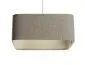 Lampa wisząca KWADRO LEN 003-40w25 beżowa do sypialni I sklep meblowy MIRAT.