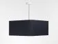 Lampa wisząca KWADRO LEN 004-40w20 granatowa/szara do sypialni I sklep meblowy MIRAT.