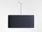 Lampa wisząca KWADRO LEN 004-40w20 granatowa/szara do sypialni I sklep meblowy MIRAT.