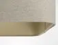 Lampa wisząca KWADRO LEN 007-40w25 jasnobeżowa sufitowa I sklep meblowy MIRAT.