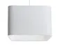 Lampa wisząca KWADRO LEN 008-40w20 biała polskiej produkcji I sklep meblowy MIRAT.