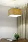 Lampa wisząca KWADRO LEN 012-40w20 jutowa/beżowa kwadratowa I sklep meblowy MIRAT.