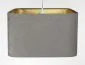 Lampa wisząca KWADRO SUE 40w25 szara/złota polska I sklep meblowy MIRAT. kolekcja KWADRO-BPS