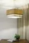 Lampa wisząca KWADRO DUO 002 51x47cm jutowa/kremowa kwadratowa I sklep meblowy MIRAT.