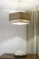 Lampa wisząca KWADRO DUO 009 51x47cm beżowa/kremowa boho I sklep meblowy MIRAT.