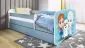 Łóżko dziecięce BABY DREAMS kraina lodu z materacem i szufladą | MIRAT. w stylu kolekcja BABY DREAMS