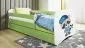 Łóżko dziecięce BABY DREAMS szop z barierką | MIRAT. kolekcja BABY DREAMS