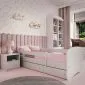 Łóżko dziecięce BABY DREAMS 180 z szufladą i materacem | MIRAT. kolekcja BABY DREAMS