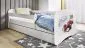 Łóżko dziecięce BABY DREAMS formuła 1 z materacem i szufladą | MIRAT.  kolekcja BABY DREAMS
