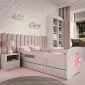 Łóżko dziecięce BABY DREAMS księżniczka na koniu 180 | MIRAT. kolekcja BABY DREAMS