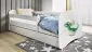 Łóżko dziecięce BABY DREAMS 140x70 mały dino 6 kolorów | MIRAT. w stylu kolekcja BABY DREAMS