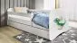 Łóżko dziecięce BABY DREAMS 180x80 mały dino z szufladą | MIRAT. w stylu kolekcja BABY DREAMS