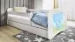 Łóżko dziecięce BABY DREAMS niebieski miś 160 ze stelażem | MIRAT. kolekcja BABY DREAMS