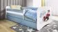 Łóżko dziecięce BABY DREAMS formula 1 180 ze stelażem | MIRAT.  kolekcja BABY DREAMS