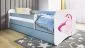 Łóżko dziecięce BABY DREAMS jednorożec z materacem | MIRAT. kolekcja BABY DREAMS