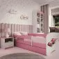 Łóżko dziecięce BABY DREAMS auto wyścigowe 160 z barierką | MIRAT. kolekcja BABY DREAMS