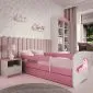 Łóżko dziecięce BABY DREAMS jednorożec z materacem | MIRAT. kolekcja BABY DREAMS