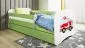 Łóżko dziecięce BABY DREAMS 180x80 straż pożarna pojedyncze | MIRAT. w stylu kolekcja BABY DREAMS