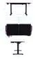 Biurko gamingowe LEVEL V2 LED niebieskie ULTRADESK | MIRAT.