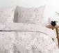 Pościel Bawełniana Greno Premium Linen 160x200 Beżowa na zamek MIRAT.