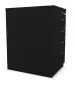 Kontenerek biurowy EASY SPACE 4D PB 43cm czarny grafitowy I sklep meblowy MIRAT.