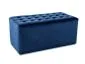 Pufa LORI 2 VELVET granatowa elegancka I sklep meblowy MIRAT. styl GLAMOUR