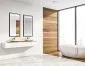 Lustro wiszące PANAMA 80x60 z oświetleniem LED | MIRAT. w stylu kolekcja