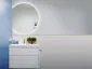 Lustro okrągłe SIMPLE LUNA 100 z oświetleniem LED | MIRAT.
