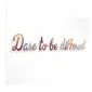 Plakat Be different 42x29,7 cm bez ramy bez marginesu | MIRAT.