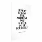 Plakat Coco Chanel 60x90 cm bez ramy z marginesem | MIRAT.