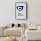 Plakat Nowe doświadczenia 21x30 cm z ramą czarną z marginesem | MIRAT.