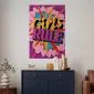 Plakat Girls Rule 60x90 cm bez ramy bez marginesu | MIRAT.