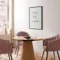 Plakat Simple 60x90 cm z ramą czarną bez marginesu | MIRAT.