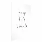 Plakat Simple 21x30 cm bez ramy bez marginesu | MIRAT.