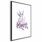 Plakat Girl Power 29,7x42 cm z ramą czarną z marginesem | MIRAT.