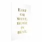 Plakat Gold Home 29,7x42 cm bez ramy bez marginesu | MIRAT.