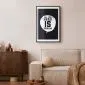 Plakat Artgeist All you need 21 x 30 cm 1 szt z ramą czarną i marginesem | MIRAT. kolekcja m-B-0048-ao-a