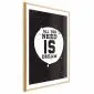 Plakat Artgeist All you need 21 x 30 cm 1 szt z ramą złotą i marginesem | MIRAT. kolekcja m-B-0048-ao-a