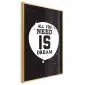 Plakat Artgeist All you need 60 x 90 cm 1 szt z ramą złotą bez marginesu | MIRAT. kolekcja m-B-0048-ao-a